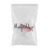 Maxbell Motorcycle Helmet Adhesive Mohawk, Cool Helmet Decoration and Accessaries Red+White - Aladdin Shoppers