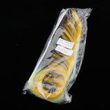 Maxbell Motorcycle Helmet Adhesive Mohawk, Cool Helmet Decoration and Accessaries Yellow+Black - Aladdin Shoppers
