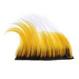 Maxbell Motorcycle Helmet Adhesive Mohawk, Cool Helmet Decoration and Accessaries Yellow+Black - Aladdin Shoppers