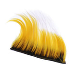Maxbell Motorcycle Helmet Adhesive Mohawk, Cool Helmet Decoration and Accessaries Yellow+Black - Aladdin Shoppers