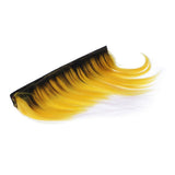 Maxbell Motorcycle Helmet Adhesive Mohawk, Cool Helmet Decoration and Accessaries Yellow+Black - Aladdin Shoppers