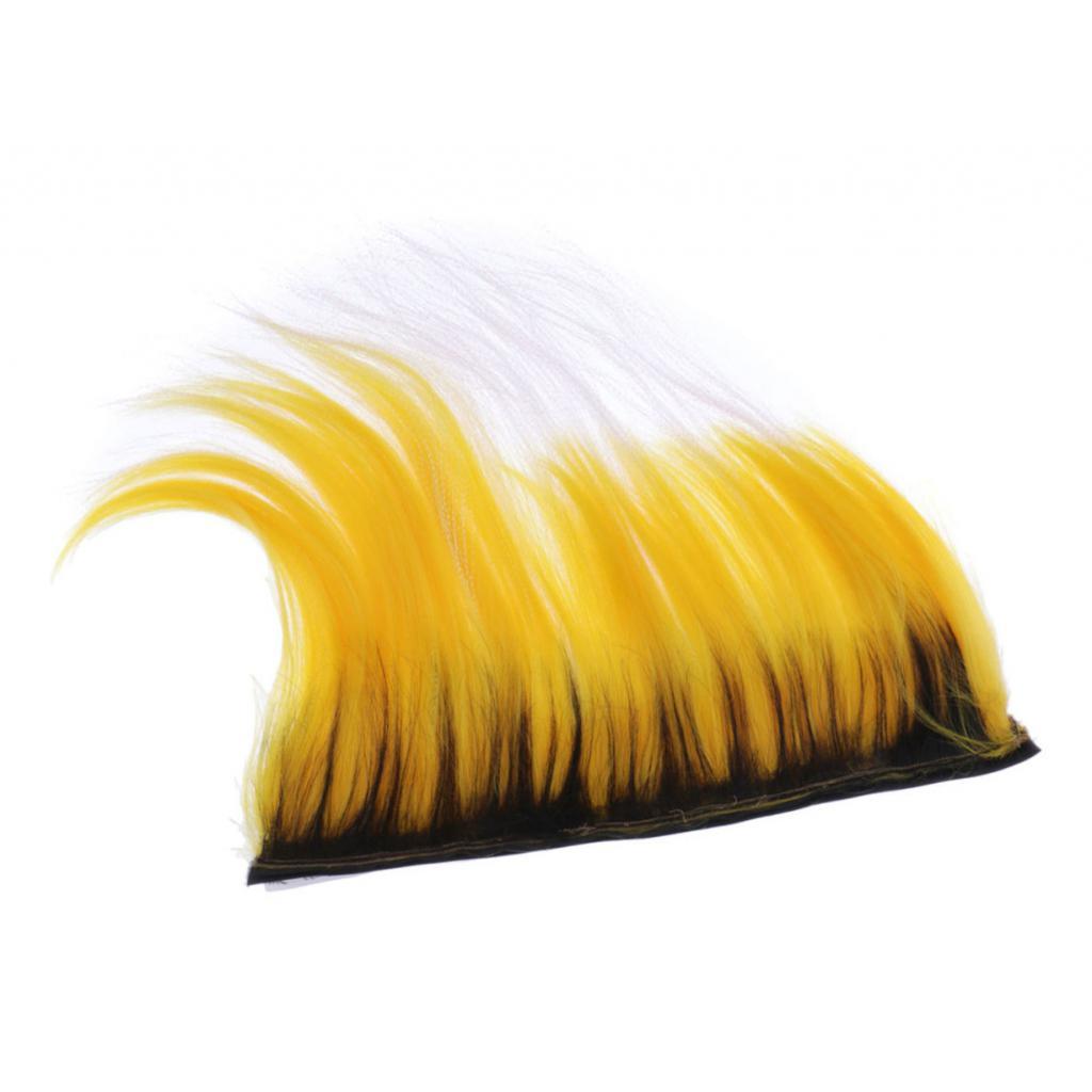Maxbell Motorcycle Helmet Adhesive Mohawk, Cool Helmet Decoration and Accessaries Yellow+Black - Aladdin Shoppers