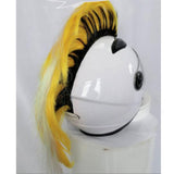 Maxbell Motorcycle Helmet Adhesive Mohawk, Cool Helmet Decoration and Accessaries Yellow+Black - Aladdin Shoppers