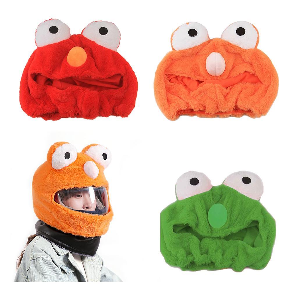 Maxbell Motorcycle Helmet Cover Outdoor Fun Personalized Riding Coral Fleece Red - Aladdin Shoppers