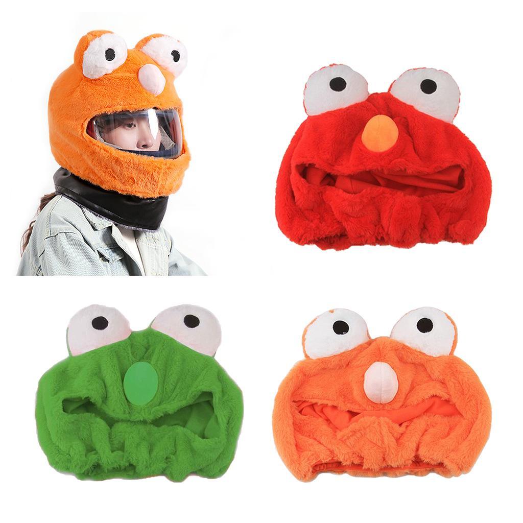 Maxbell Motorcycle Helmet Cover Outdoor Fun Personalized Riding Coral Fleece Red - Aladdin Shoppers