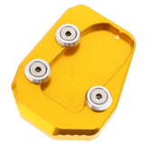 Maxbell Motorcycle Kickstand Side Extension Plate Pad for Yamaha MT-09 13-16 Yellow - Aladdin Shoppers