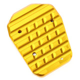 Maxbell Motorcycle Kickstand Side Extension Plate Pad for Yamaha MT-09 13-16 Yellow - Aladdin Shoppers