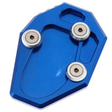 Maxbell Motorcycle Kickstand Side Stand Extension Plate Pad for YAMAHA MT-07 Blue - Aladdin Shoppers
