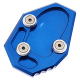Maxbell Motorcycle Kickstand Side Stand Extension Plate Pad for YAMAHA MT-07 Blue - Aladdin Shoppers