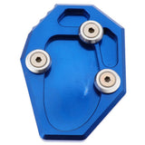 Maxbell Motorcycle Kickstand Side Stand Extension Plate Pad for YAMAHA MT-07 Blue - Aladdin Shoppers