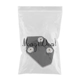 Maxbell Motorcycle Kickstand Side Stand Extension Plate Pad for YAMAHA R25 R3 Black - Aladdin Shoppers