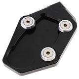 Maxbell Motorcycle Kickstand Side Stand Extension Plate Pad for YAMAHA R25 R3 Black - Aladdin Shoppers