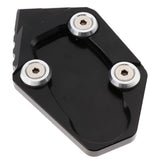 Maxbell Motorcycle Kickstand Side Stand Extension Plate Pad for YAMAHA R25 R3 Black - Aladdin Shoppers