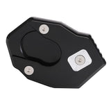 Maxbell Motorcycle Kickstand Side Stand Plate Pad Base for Kawasaki Z1000 ER6N Black - Aladdin Shoppers