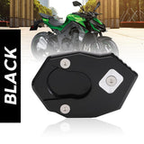 Maxbell Motorcycle Kickstand Side Stand Plate Pad Base for Kawasaki Z1000 ER6N Black - Aladdin Shoppers