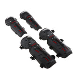 Maxbell Motorcycle Knee Elbow Adult Shin Armor Bike Protector Guard Pad Gear - Aladdin Shoppers