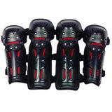 Maxbell Motorcycle Knee Elbow Adult Shin Armor Bike Protector Guard Pad Gear - Aladdin Shoppers