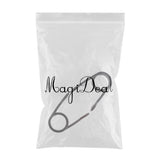 Maxbell Motorcycle Pad Saddle Solo Seat Springs Bracket for Halley-Clip Black