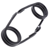 Maxbell Motorcycle Pad Saddle Solo Seat Springs Bracket for Halley-Clip Black - Aladdin Shoppers