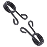 Maxbell Motorcycle Pad Saddle Solo Seat Springs Bracket for Halley-Clip Black - Aladdin Shoppers