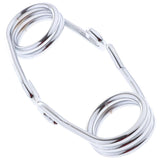 Maxbell Motorcycle Pad Saddle Solo Seat Springs Bracket for Halley-Clip Silver - Aladdin Shoppers