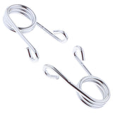 Maxbell Motorcycle Pad Saddle Solo Seat Springs Bracket for Halley-Clip Silver - Aladdin Shoppers