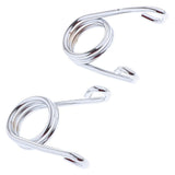 Maxbell Motorcycle Pad Saddle Solo Seat Springs Bracket for Halley-Clip Silver - Aladdin Shoppers