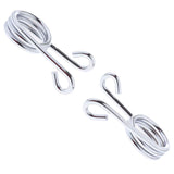 Maxbell Motorcycle Pad Saddle Solo Seat Springs Bracket for Halley-Clip Silver - Aladdin Shoppers