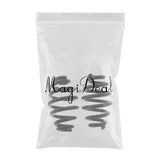 Maxbell Motorcycle Pad Saddle Solo Seat Springs Bracket for Halley-Round Nose Black