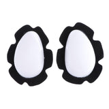 Maxbell Motorcycle Protective Gears kneepads Knee Pads Slider Protector Cover White - Aladdin Shoppers
