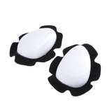 Maxbell Motorcycle Protective Gears kneepads Knee Pads Slider Protector Cover White - Aladdin Shoppers