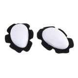 Maxbell Motorcycle Protective Gears kneepads Knee Pads Slider Protector Cover White - Aladdin Shoppers