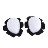 Maxbell Motorcycle Protective Gears kneepads Knee Pads Slider Protector Cover White - Aladdin Shoppers