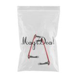 Maxbell Motorcycle Rear Passenger Seat Grab Bar Handle for Yamaha FZ09 13-15 Red - Aladdin Shoppers