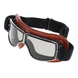 Maxbell Motorcycle Retro Goggle Glasse For Harley Helmet Pilot Cruiser Riding - Aladdin Shoppers