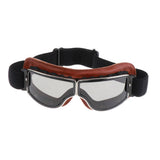 Maxbell Motorcycle Retro Goggle Glasse For Harley Helmet Pilot Cruiser Riding - Aladdin Shoppers
