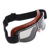 Maxbell Motorcycle Retro Goggle Glasse For Harley Helmet Pilot Cruiser Riding - Aladdin Shoppers