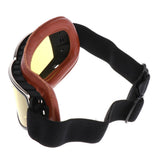 Maxbell Motorcycle Retro Goggle Glasse For Harley Helmet Pilot Cruiser Riding #Brown - Aladdin Shoppers