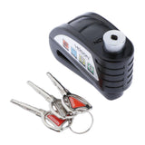Maxbell Motorcycle Scooter Bicycle Antitheft Wheel Disc Brake Lock Security Alarm - Aladdin Shoppers