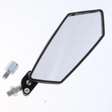 Maxbell Motorcycle Scooter Moped Rearview Mirror 8/10mm for XF125/ZY100T Black - Aladdin Shoppers
