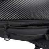 Maxbell Motorcycle Shoulder Bag Waterproof Hard Shell Backpack Carbon Fiber Color - Aladdin Shoppers