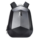 Maxbell Motorcycle Shoulder Bag Waterproof Hard Shell Backpack Carbon Fiber Color - Aladdin Shoppers