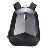 Maxbell Motorcycle Shoulder Bag Waterproof Hard Shell Backpack Carbon Fiber Color - Aladdin Shoppers
