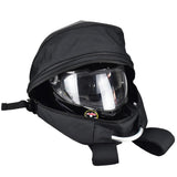 Maxbell Motorcycle Shoulder Bag Waterproof Hard Shell Backpack Carbon Fiber Color - Aladdin Shoppers