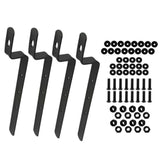 Maxbell Motorcycle Side Box Bracket Saddlebag Mounting Kit for Harley Cruise Prince - Aladdin Shoppers