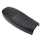 Maxbell Motorcycle Vintage Flat Cafe Racer Seat Retro Cushion Black Universal Fit - Aladdin Shoppers