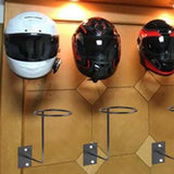 Maxbell Motorcycle Wall Mounted Wall Hooks Hat Rack Helmet Storage Holder White - Aladdin Shoppers