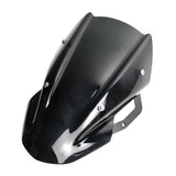 Maxbell Motorcycle Wind Deflectors +bracket for Kawasaki Z650 Z-650 2017- 2019 Black - Aladdin Shoppers