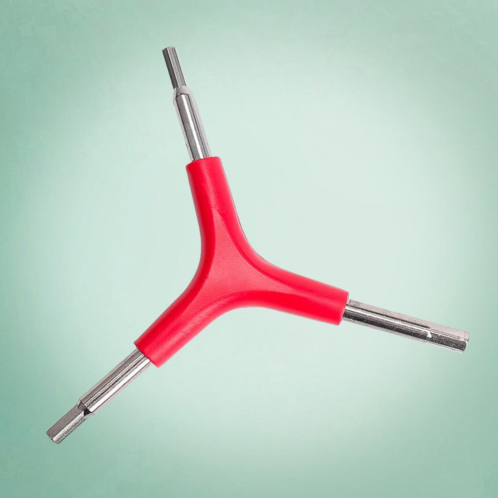 Maxbell Mountain Road Bike Bicycle Repair Tool 3 Way (Y Type) Hex Wrench Spanner Size 4 5 6mm - Aladdin Shoppers