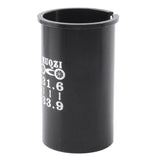Maxbell MTB Road Bike Seatpost Reducer Tube Shim Sleeve Seat Post Adapter 31.6mm to 33.9mm Black Suit for MTB Bike, Mountain Bike, Road Bike - Aladdin Shoppers
